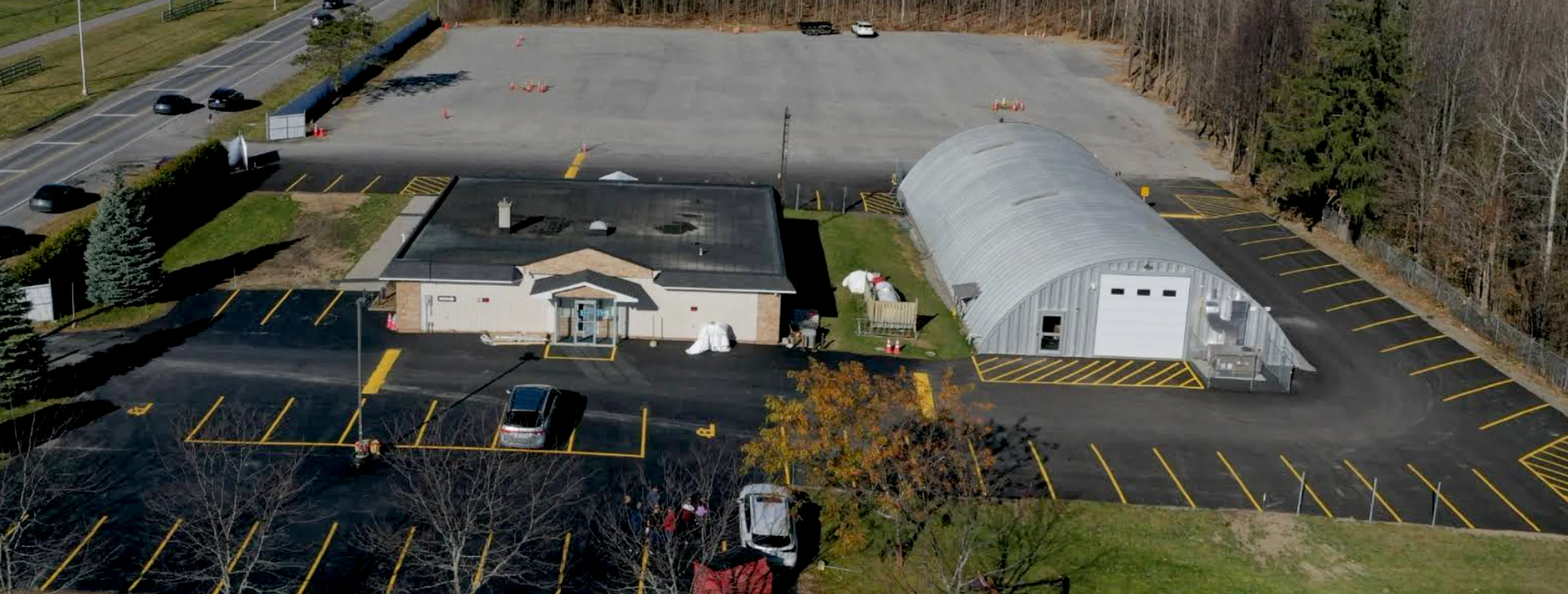 Exterior view of MAC Barrhaven Islamic Centre Nepean building